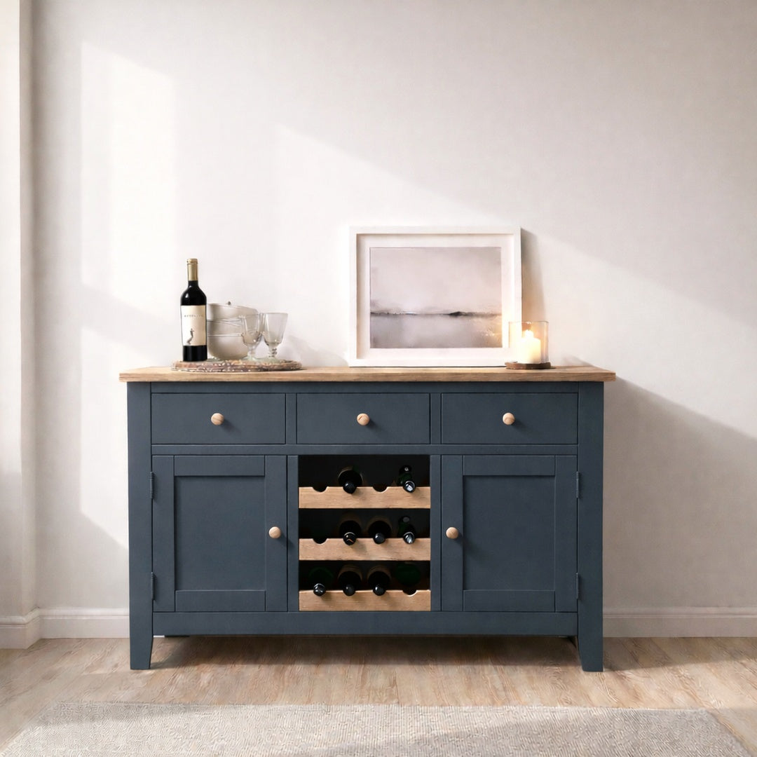 Buffet Mueble bar de madera estilo nórdico