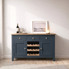 Buffet Mueble bar de madera estilo nórdico