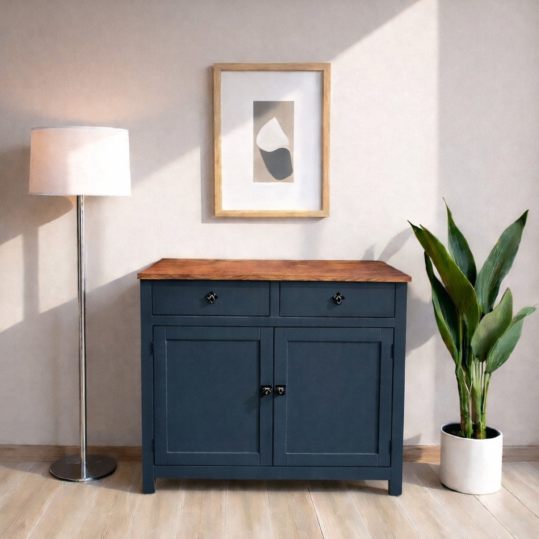 Buffet de madera rústico