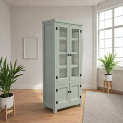 Vitrina de madera Retro S 180ALTOx35FONDOx70ANCHO