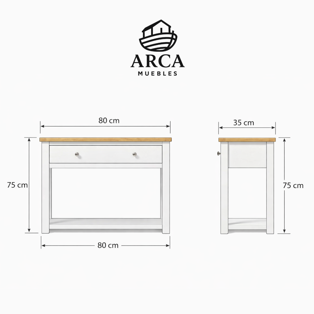 Arrimo de madera 1 cajón