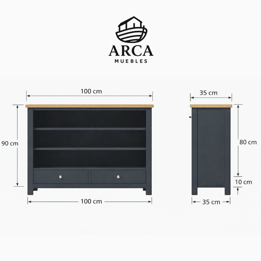 Arrimo de madera Minimalista