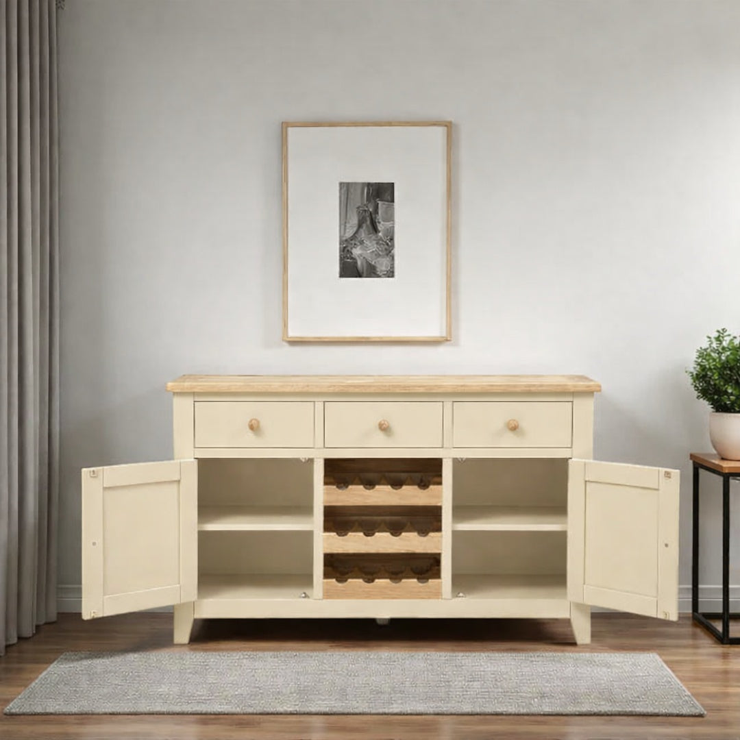 Buffet Mueble bar de madera estilo nórdico