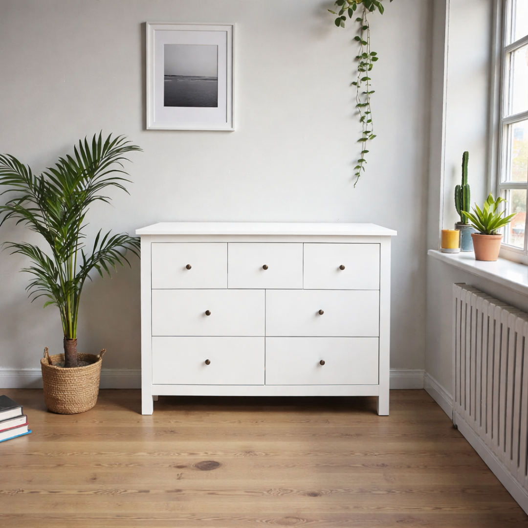 Cómoda de Madera 7 cajones