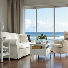 Mesa de Centro Nordik View de vidrio 110x55x50