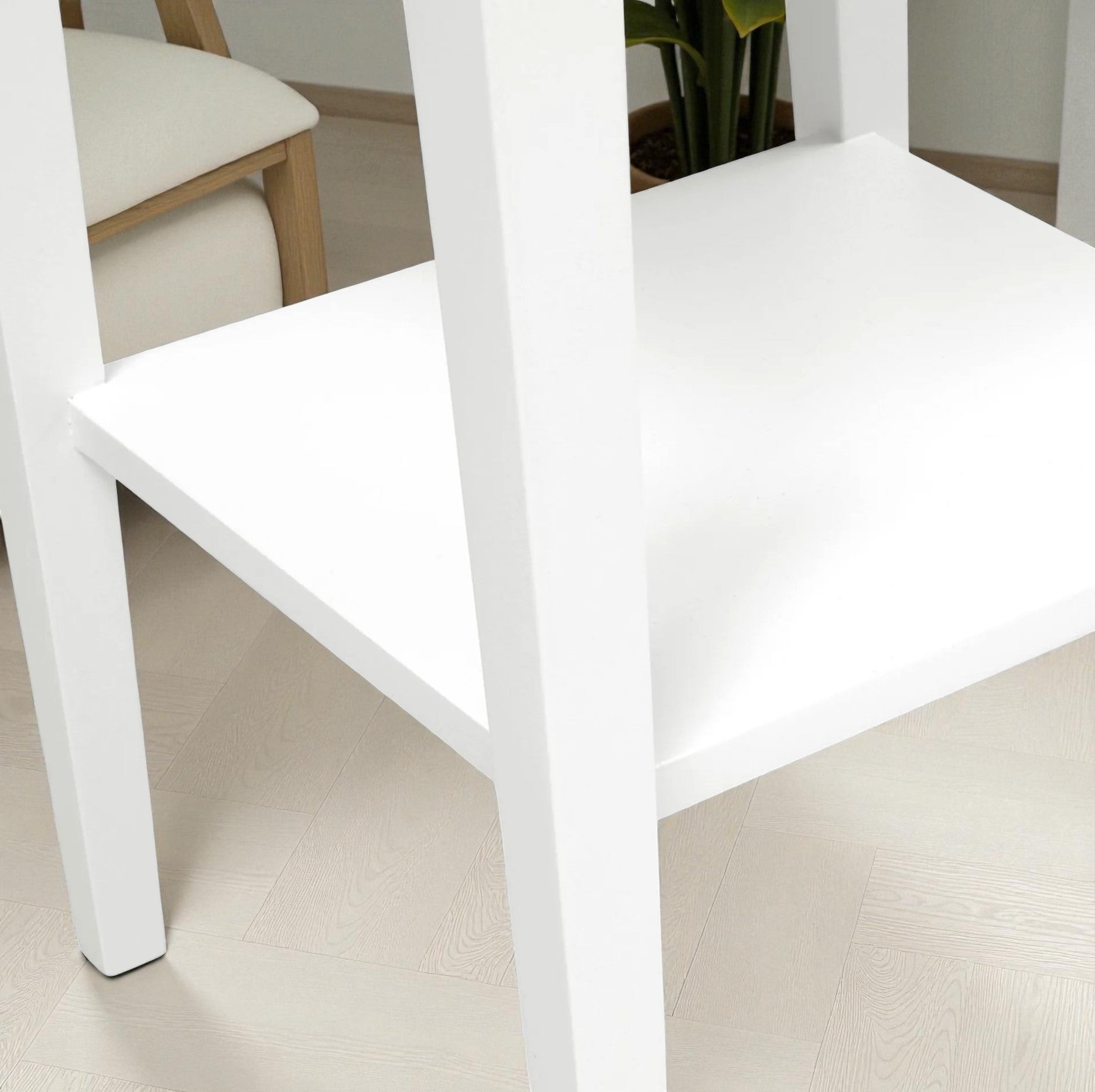 Velador de madera vintage 1 cajon 60x34x32