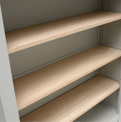 Arrimo repisa de madera  122x100x30