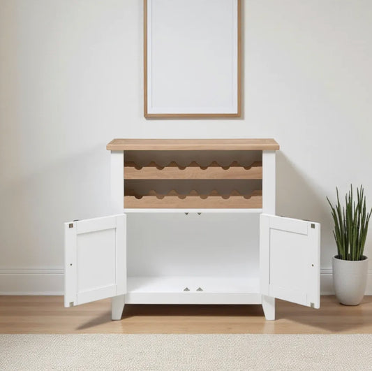 Mueble bar de madera