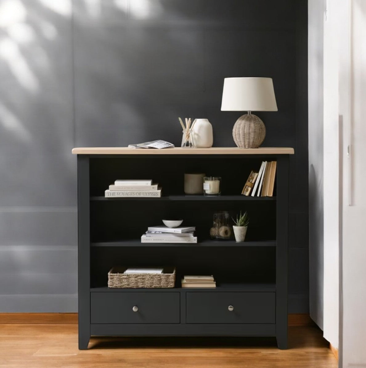 Arrimo de madera Minimalista 100x35x90