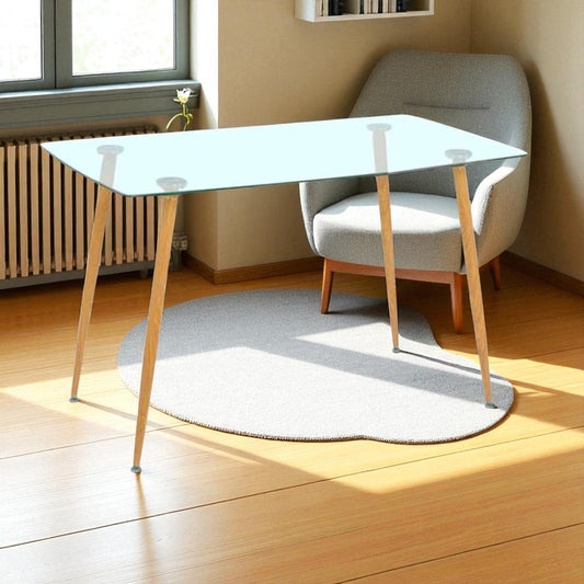 Mesa de Comedor rectangular patas negras