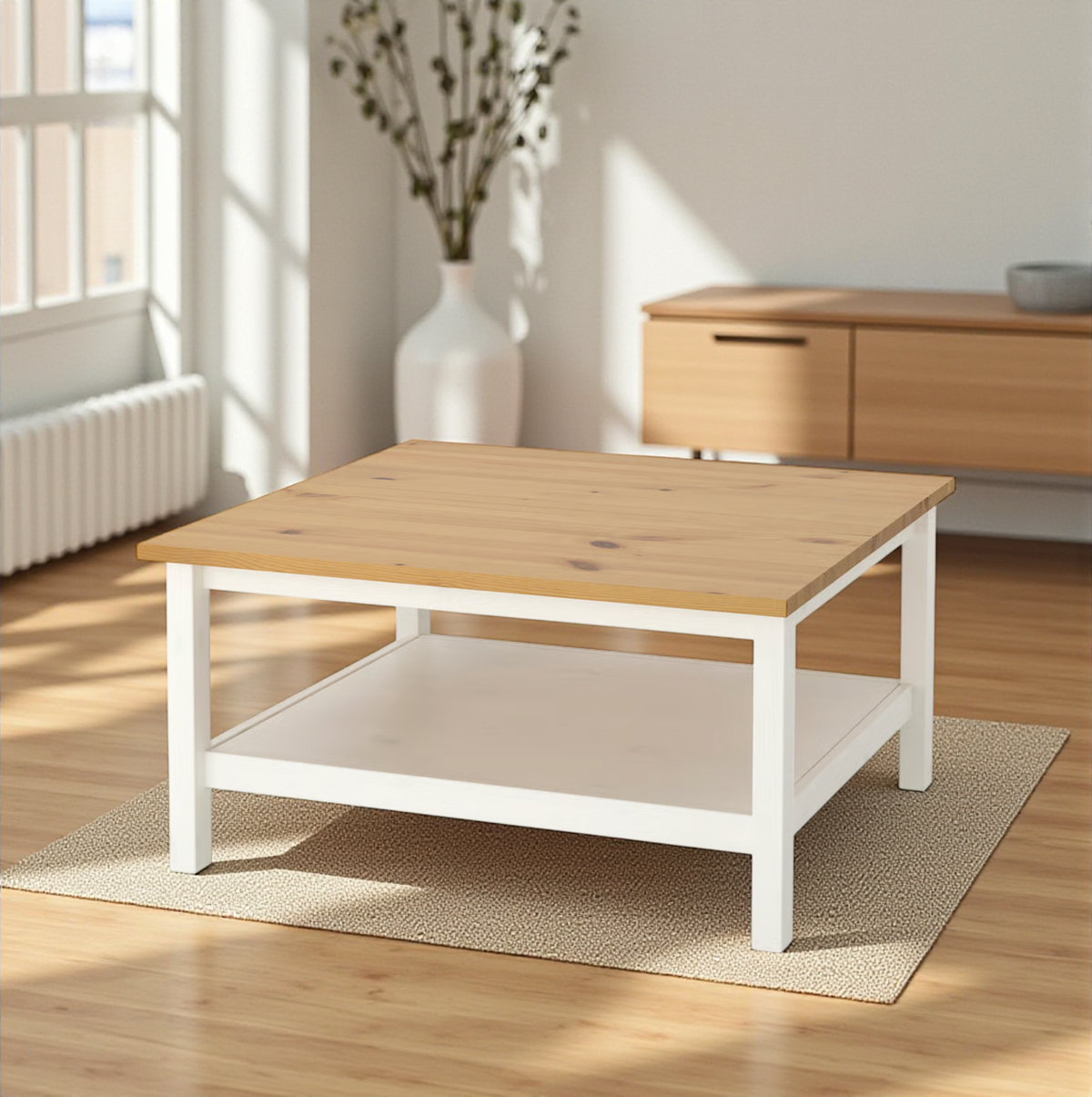 Mesa de Centro Brisa Nórdica 90x70x45