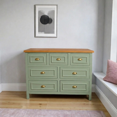 Cómoda de Madera 7 cajones