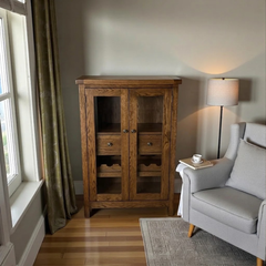 Mini Vitrina Bar de madera