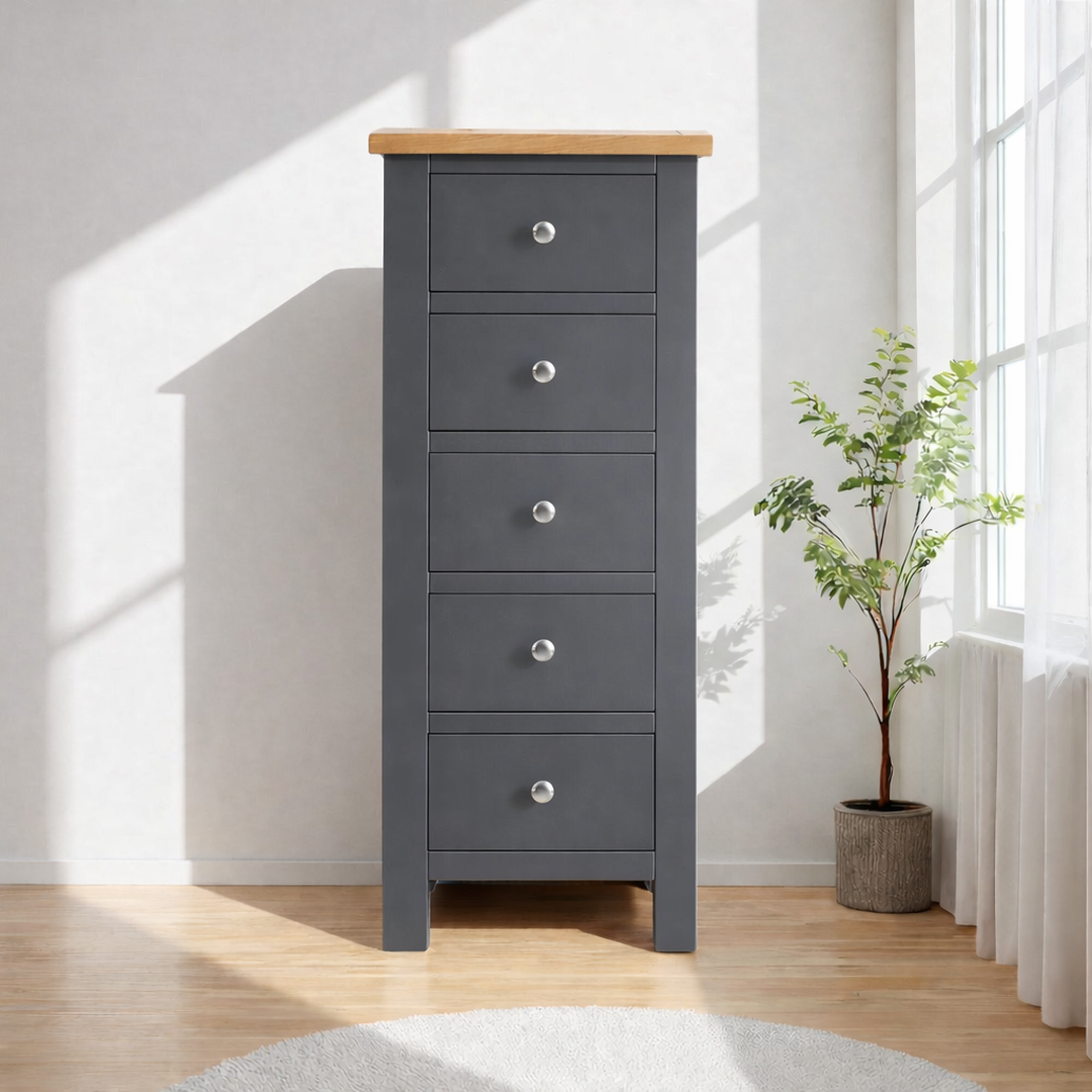 Cómoda de Madera 5 cajones