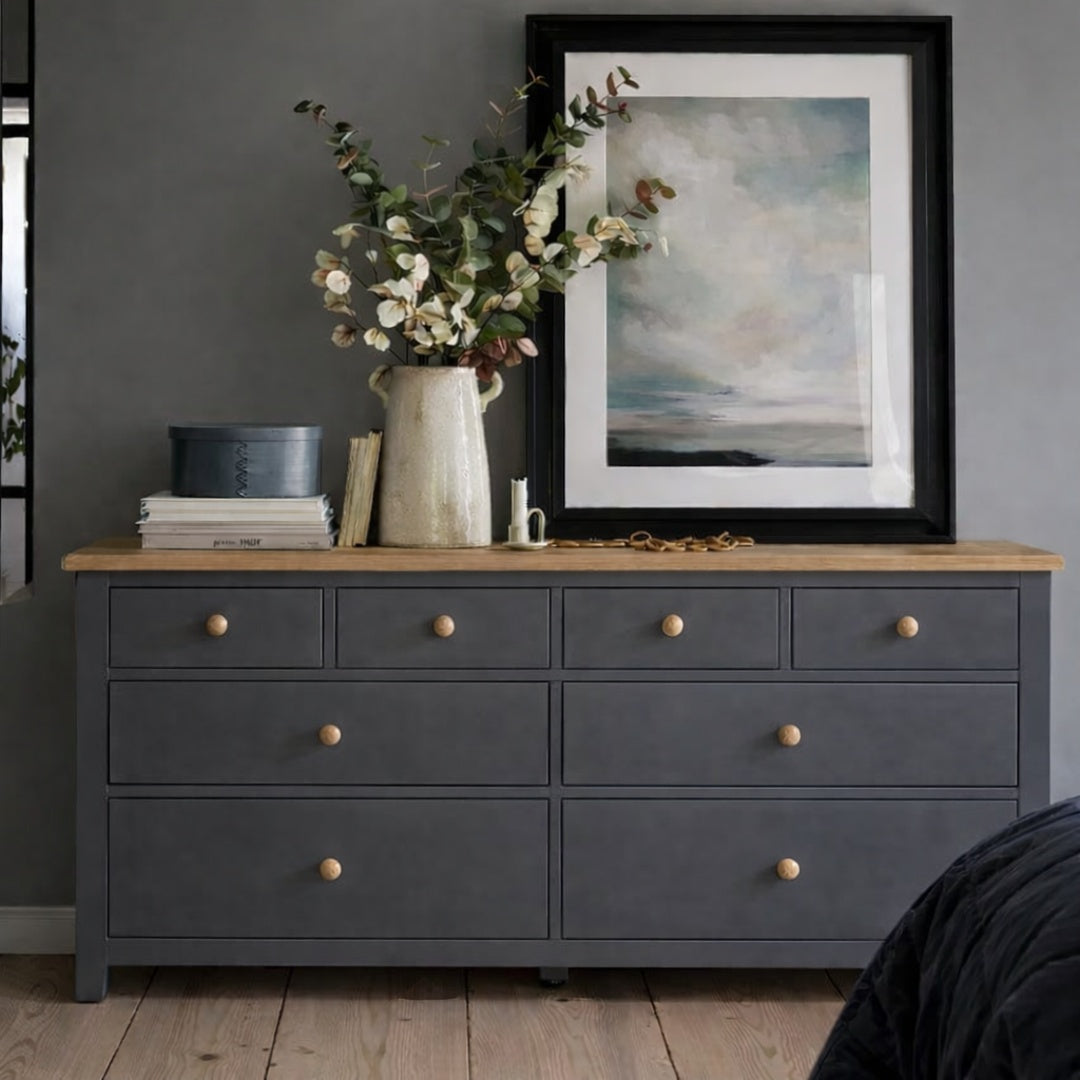 Cómoda de Madera 8 cajones