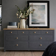 Cómoda de Madera 8 cajones