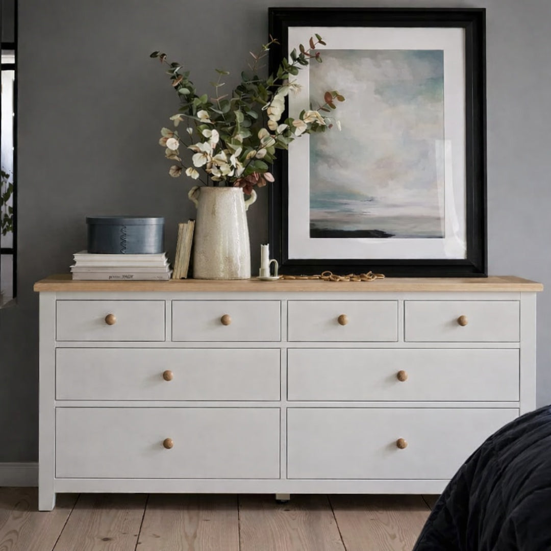 Cómoda de Madera 8 cajones