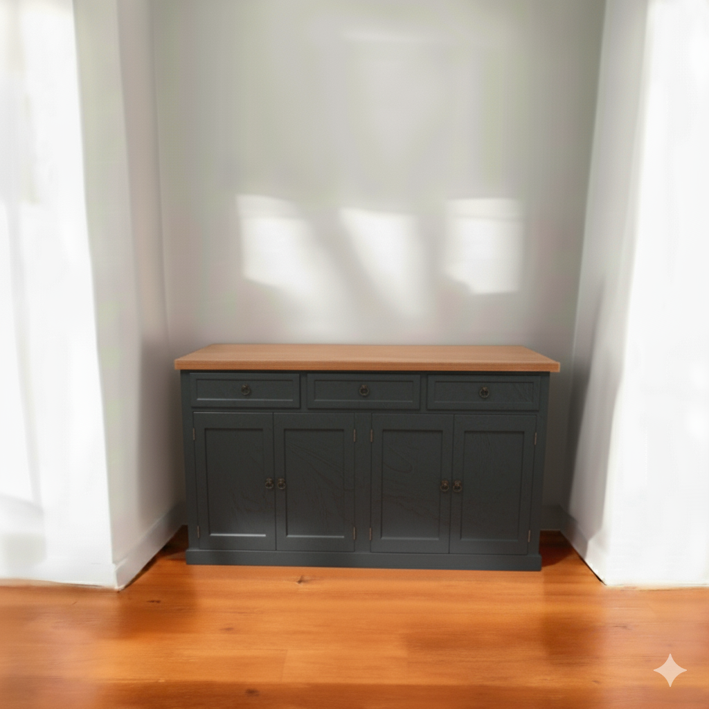 Buffet de madera Cerrado Ethan 150x40x90