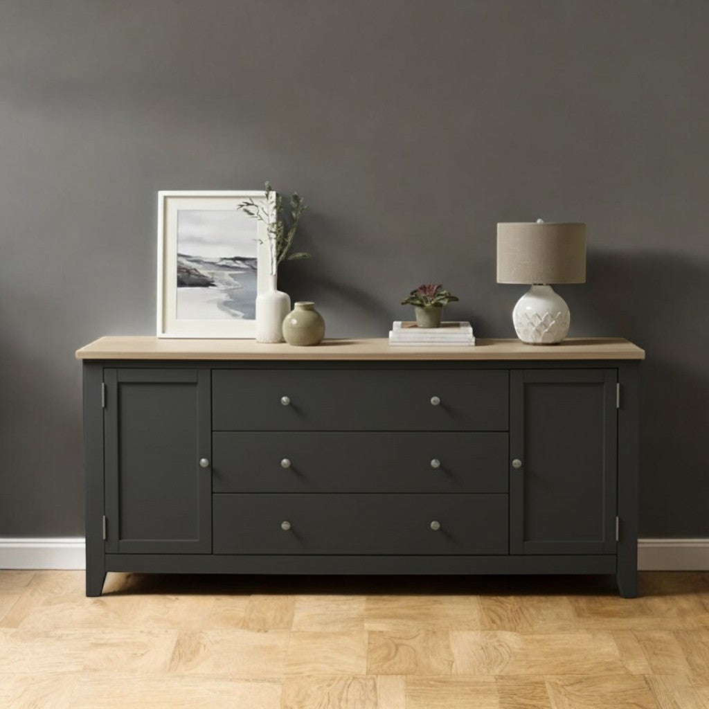 Buffet de madera Gael 180x55x80