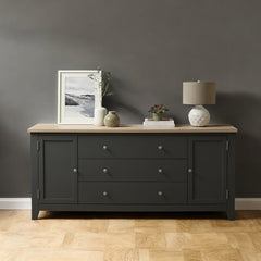 Buffet de madera Gael 180x55x80