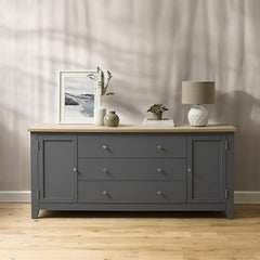 Buffet de madera Gael 180x55x80