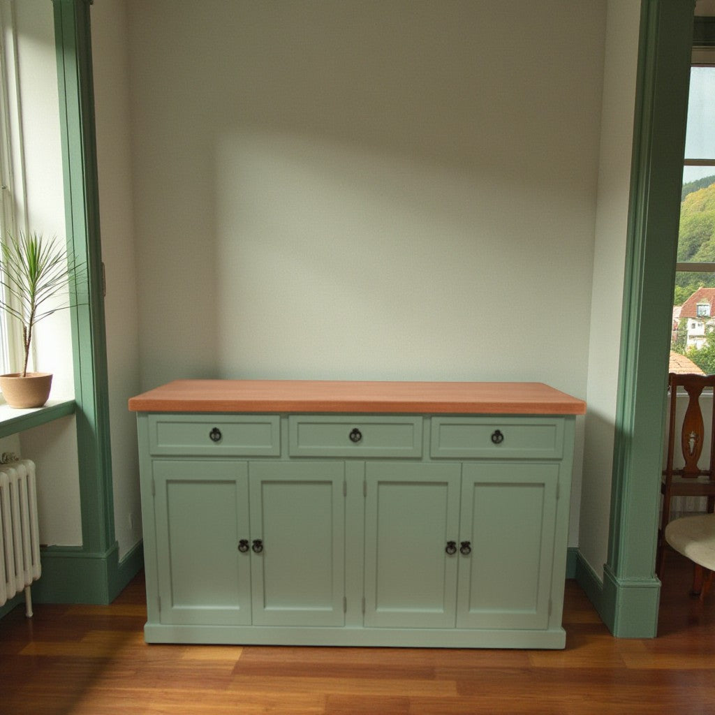 Buffet de madera Cerrado Ethan 150x40x90