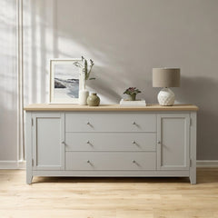 Buffet de madera Gael 180x55x80