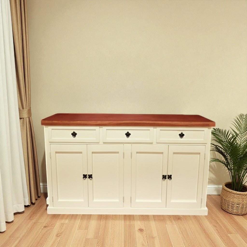 Buffet de madera Cerrado Ethan 150x40x90