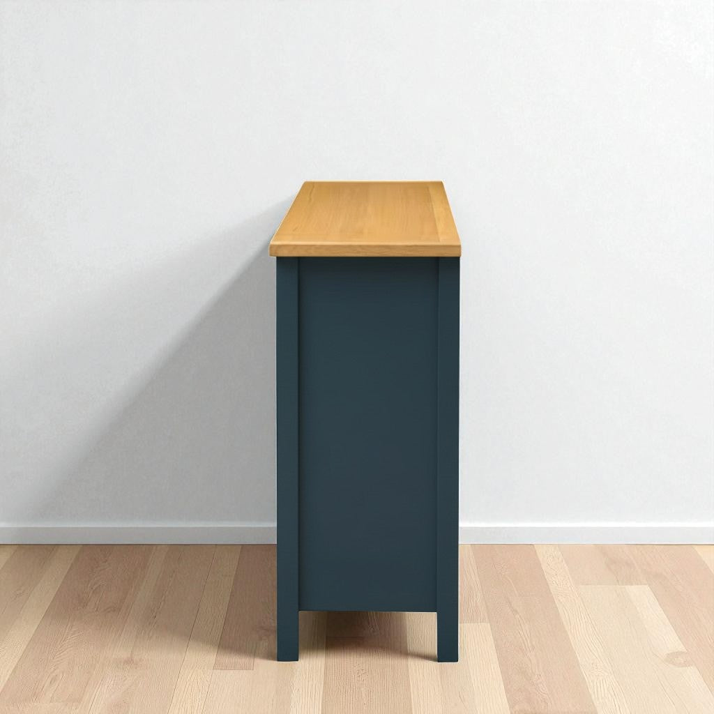 Cómoda de madera con 6 cajones Quilpué 120x40x80