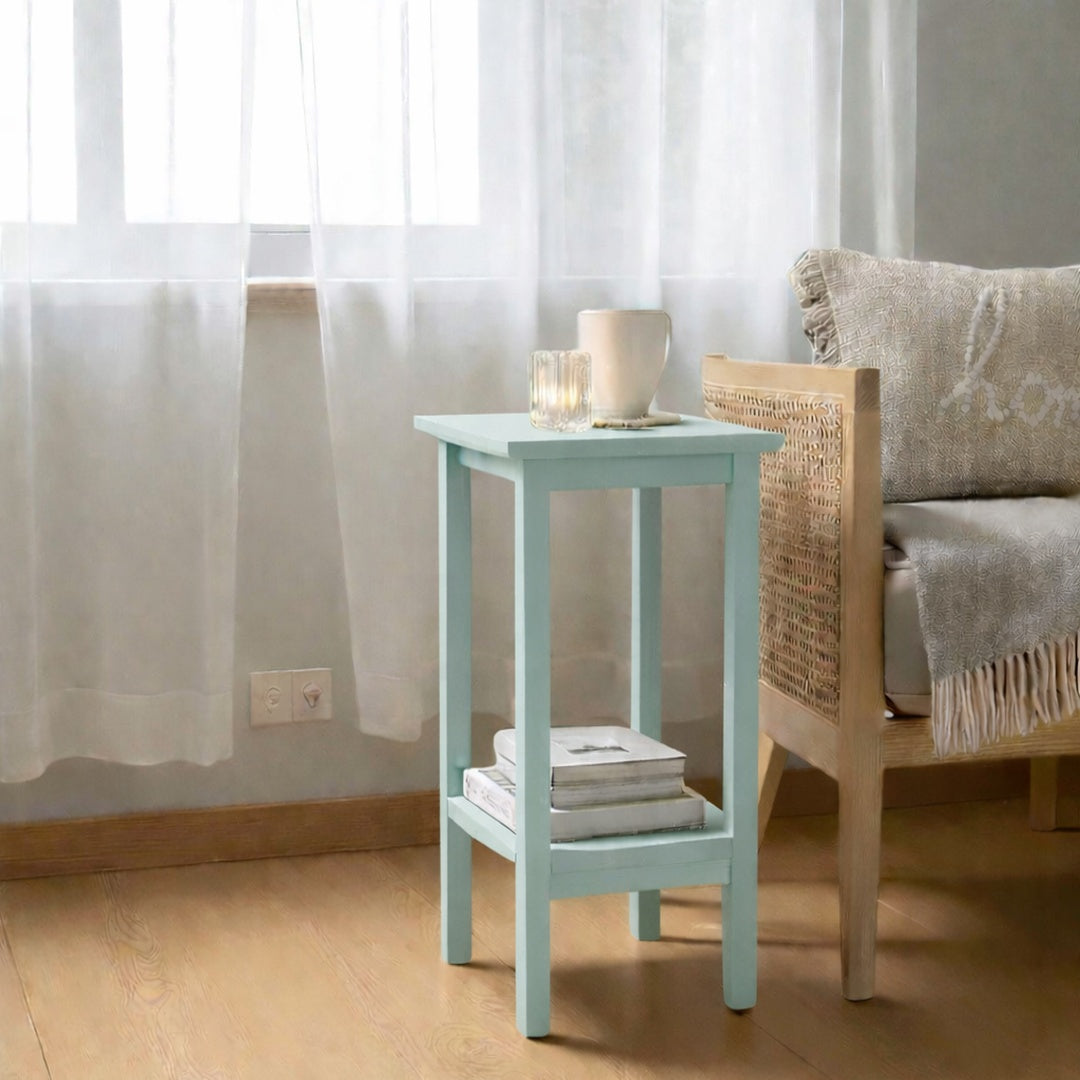 Mesa de centro de madera modelo clásica