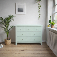 Cómoda de Madera 7 cajones