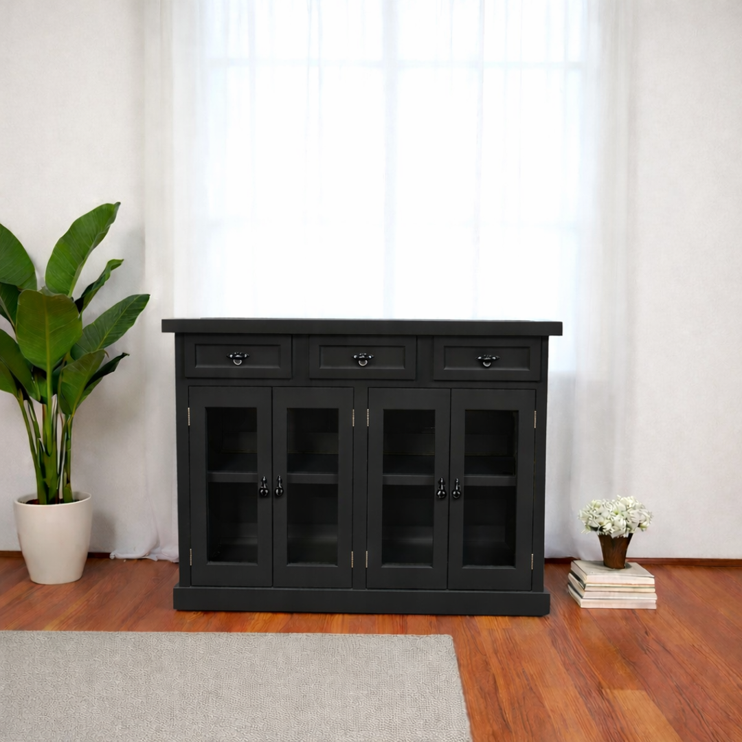 Buffet de madera 4 puertas