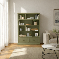 Librero de madera con Estantería Retro