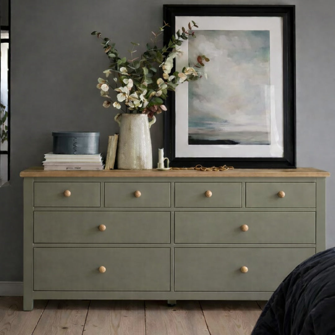 Cómoda de Madera 8 cajones