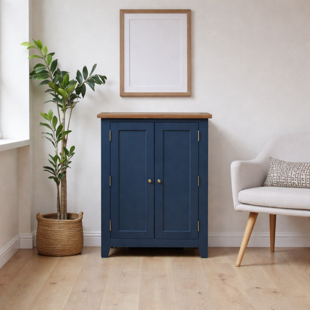 Zapatero Vintage de Madera con repisas