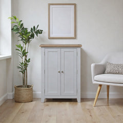 Zapatero Vintage de Madera con repisas