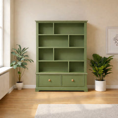 Librero de madera con Estantería Retro