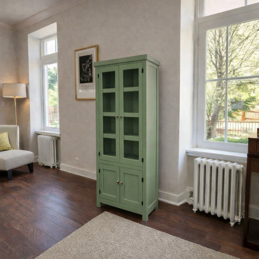 Vitrina de madera Retro S