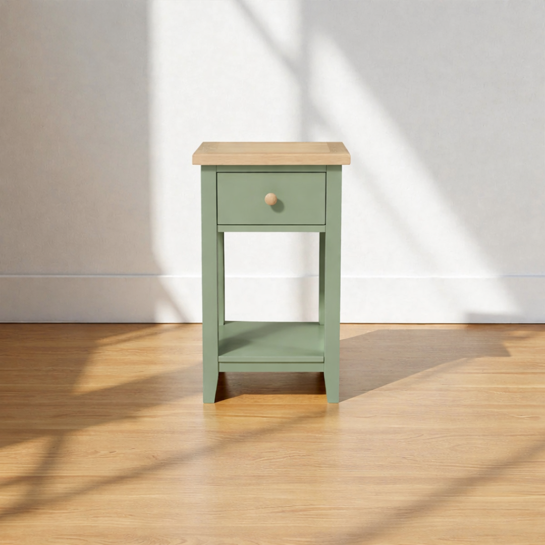 Velador de madera 1 Cajon