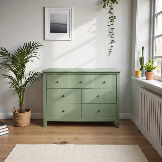 Cómoda de Madera 7 cajones