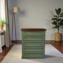 Cómoda de Madera 5 cajones