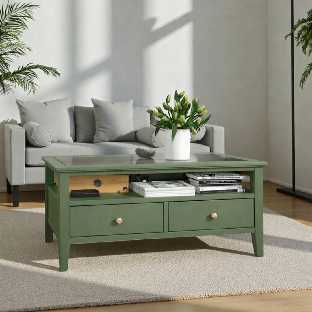 Mesa de Centro Nordik View de vidrio