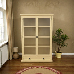 Vitrina de madera Natural