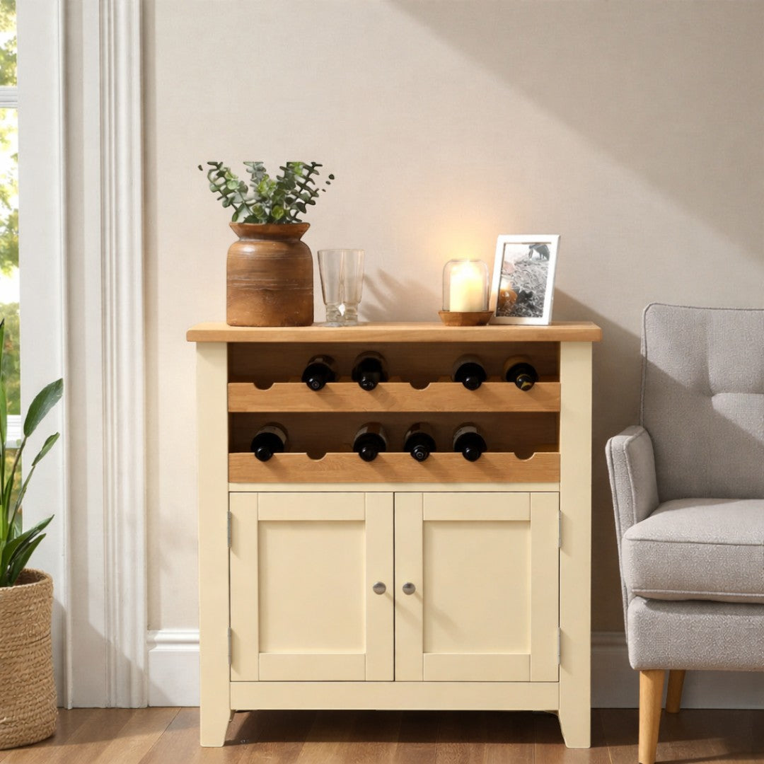 Mueble bar de madera