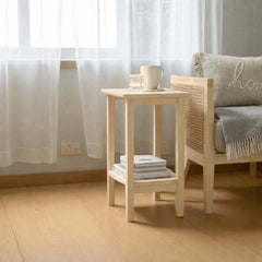 Mesa de centro de madera modelo clásica