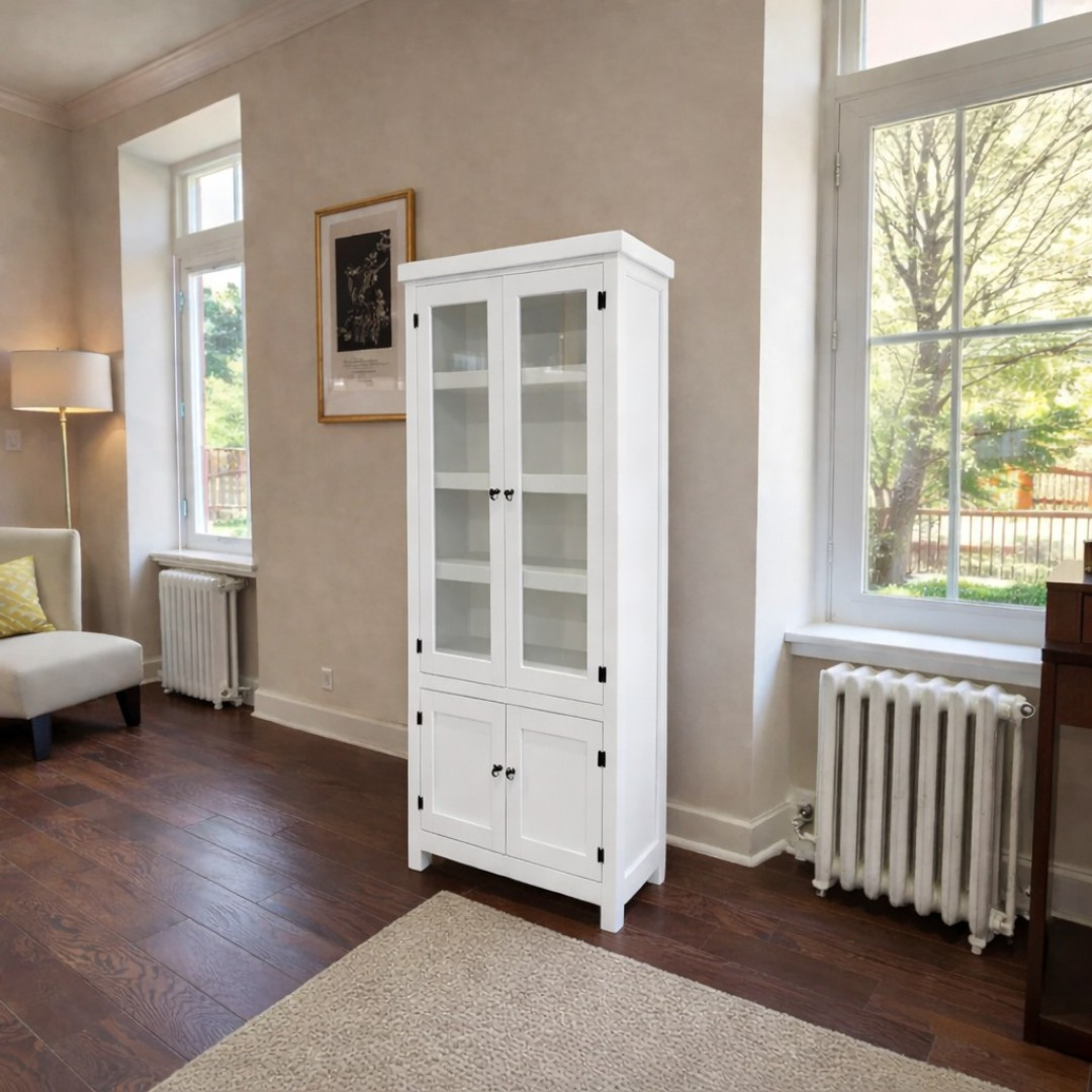 Vitrina de madera Retro S