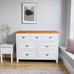 Cómoda de Madera 7 cajones