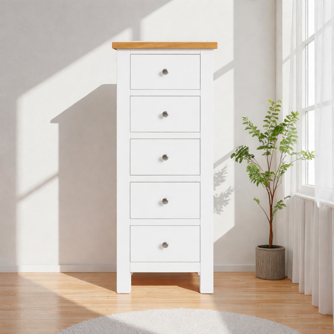 Cómoda de Madera 5 cajones