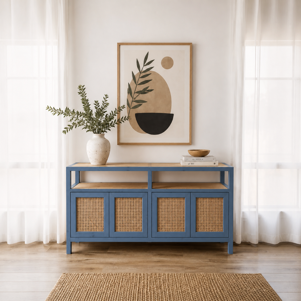 buffet-palqui-de-madera-y-rattan-azul-marino-1
