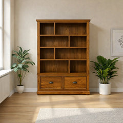 Librero de madera con Estantería Retro